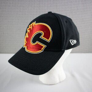 Calgary Flames Embroidered Fitted Hat